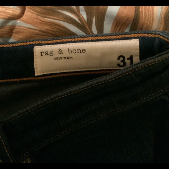 Rag & Bone Slim Boyfriend Jeans - Picture 4 of 8